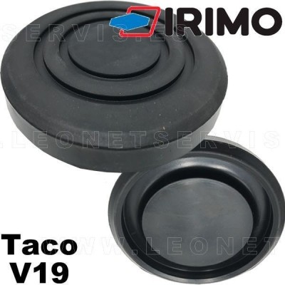 V19 Taco de goma para gato de carretilla IRIMO y elevadores Launch