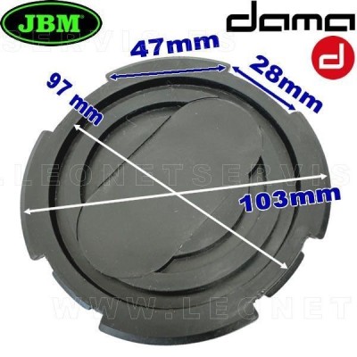 Taco de goma para gato de carretilla JBM, Suministros DAMA, IsoTech...