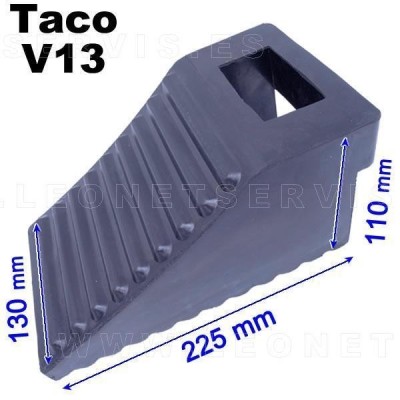 V13 Calzo de rueda para furgoneta, 4x4 y vehículos industriales, 1 unidad