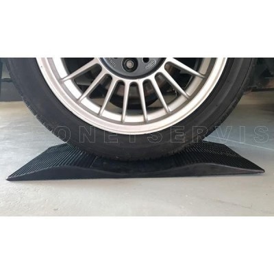V10 Plataforma de caucho para descanso de neumáticos, para turismos, caravana, furgón y 4x4