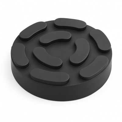 Taco de goma para elevador de 2 columnas  Cascos, AGM D120mm