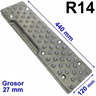 R14 taco de goma para desmontadoras Coats, Corghi, Sicam, Bosch, Sice, Mondolfo Ferro, HPA Faip, Focus, Giuliano, Cormach...